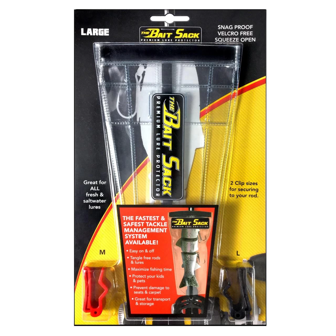 Cal Coast Clear Bait Sack - Large