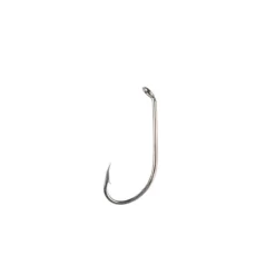 Eagle Claw Plain Shank Down Eye Hook 50pk