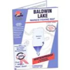 Fishing Hot Spots Baldwin Lake Map