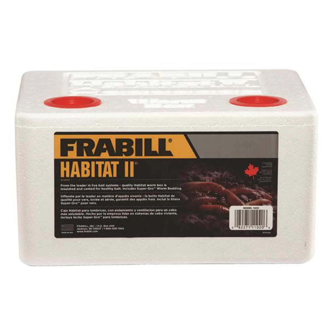Frabill Habitat II Worm Box