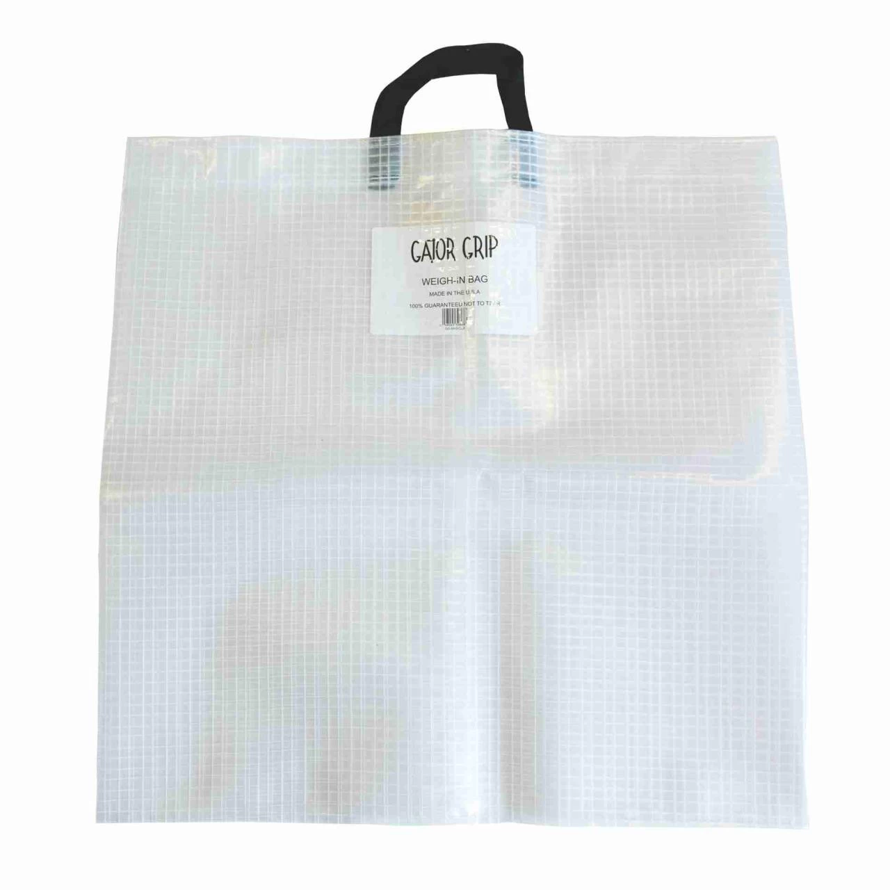 Gator Grip Weigh In Bag - Clear