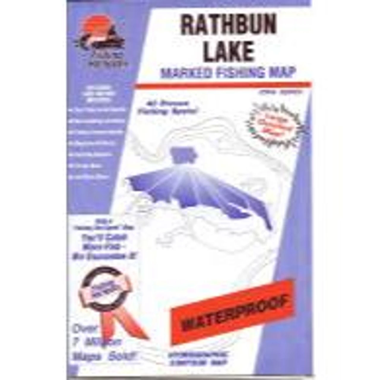 Fishing Hot Spots Rathbun Lake Map