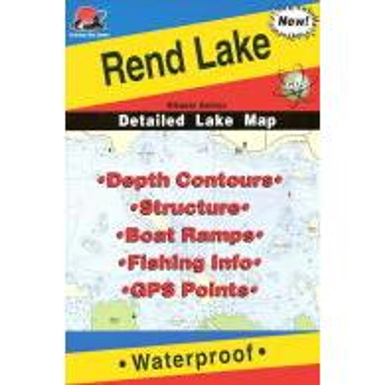 Fishing Hot Spots Rend Lake Map