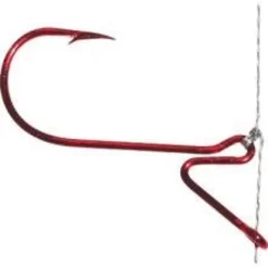 Tru Turn Stand Out Drop Shot Hook Red